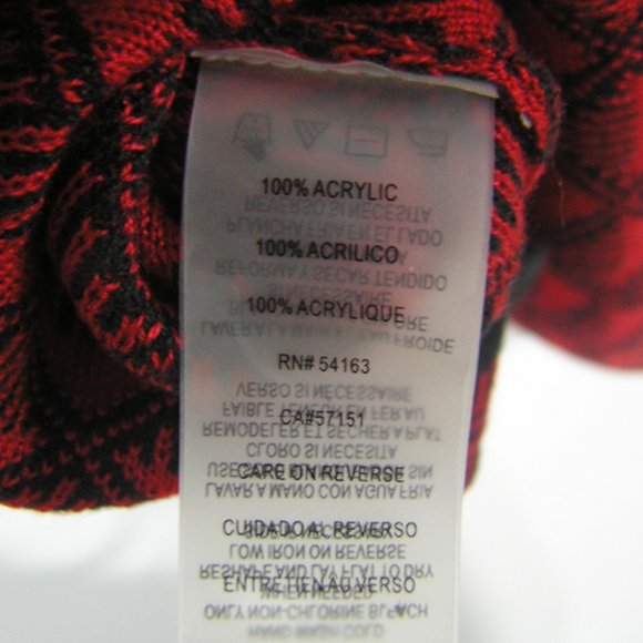 CALVIN KLEIN SWEATER SIZE MEDIUM RED - Picture 10 of 10